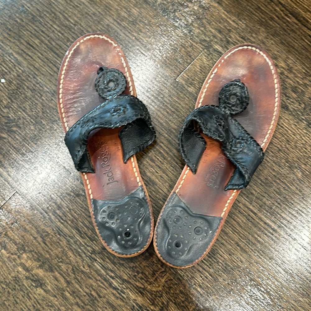 Black jack rogers sandals